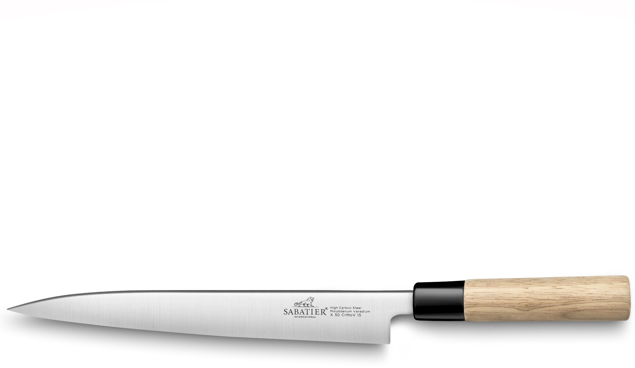 Japonský nůž YANAGIBA 24 cm, hnědá, Lion Sabatier