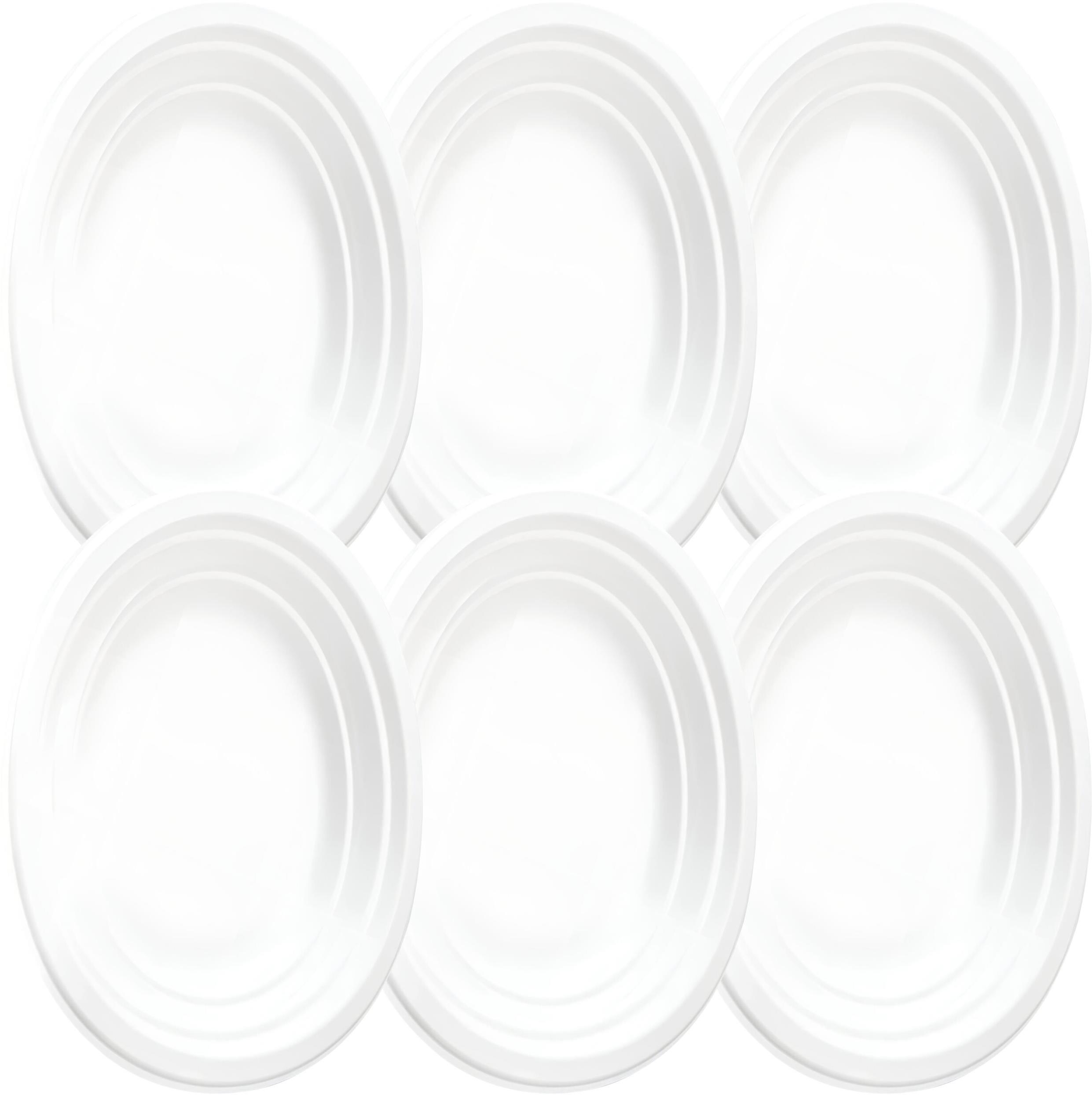 Vergionic 8053 Talíř oválný, plast, 14,5 × 21,5 cm 6 ks