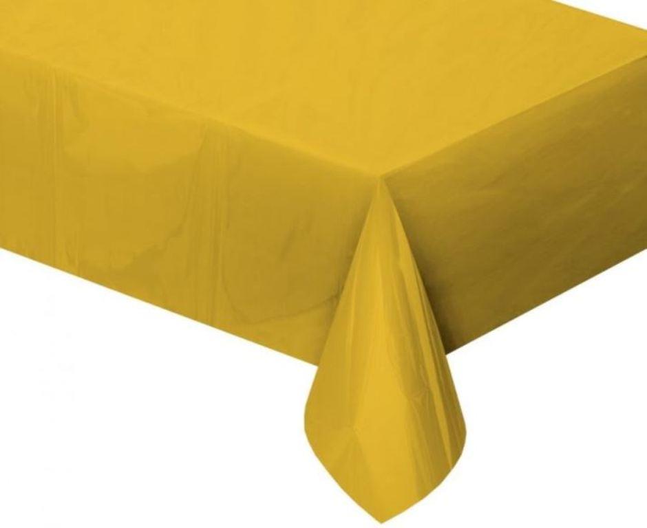 Ubrus GoDan Ubrus foliový metalický zlatý - Silvestr - 137 × 183 cm