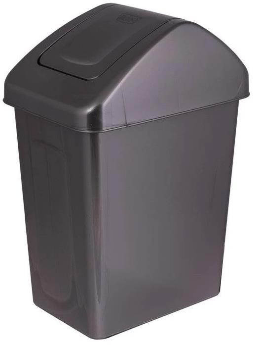 Branq Odpadkový koš s výklopným víkem 25 l antracit
