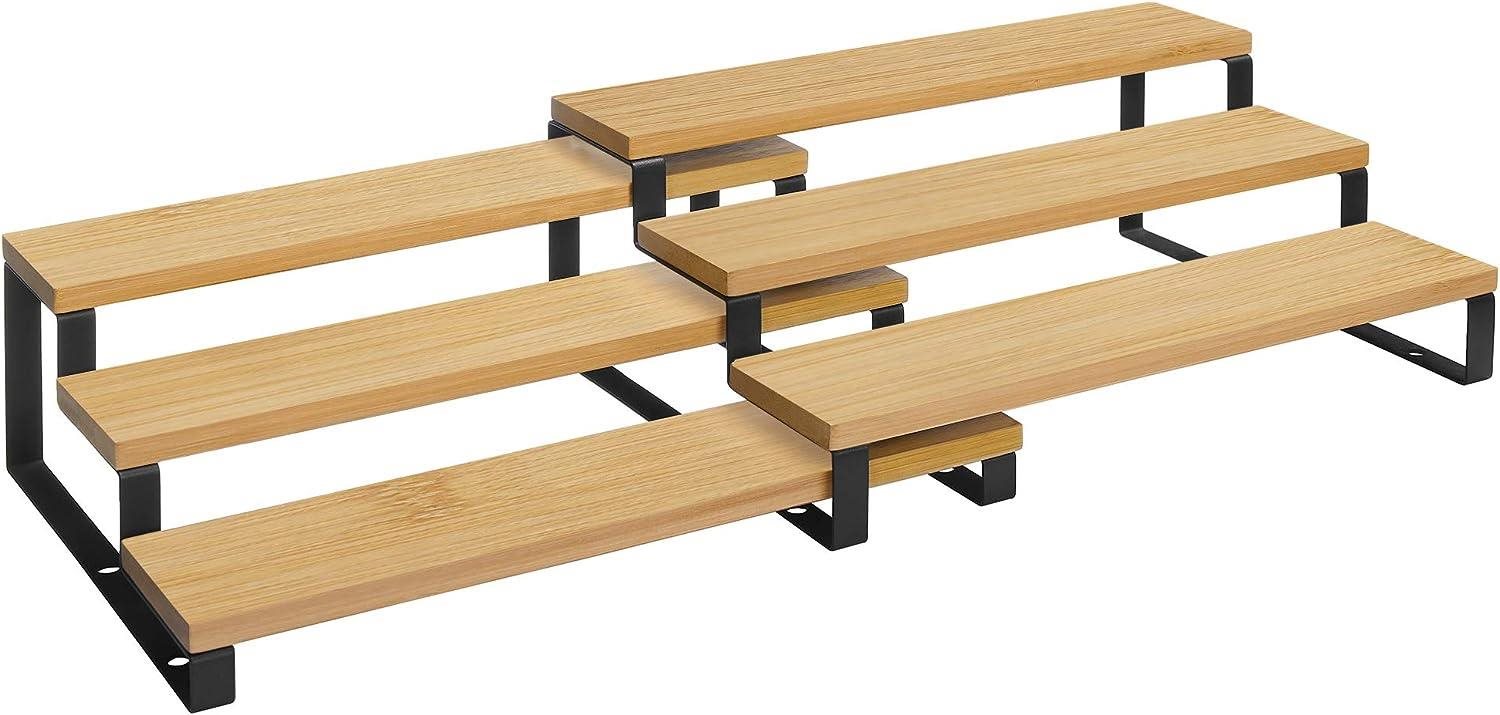 Houseland Set dvou stojanů na koření Webbo bambusový/černý