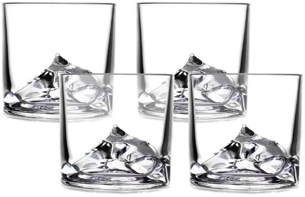 LIITON Sklenice na whisky 4 ks 270 ml EVEREST