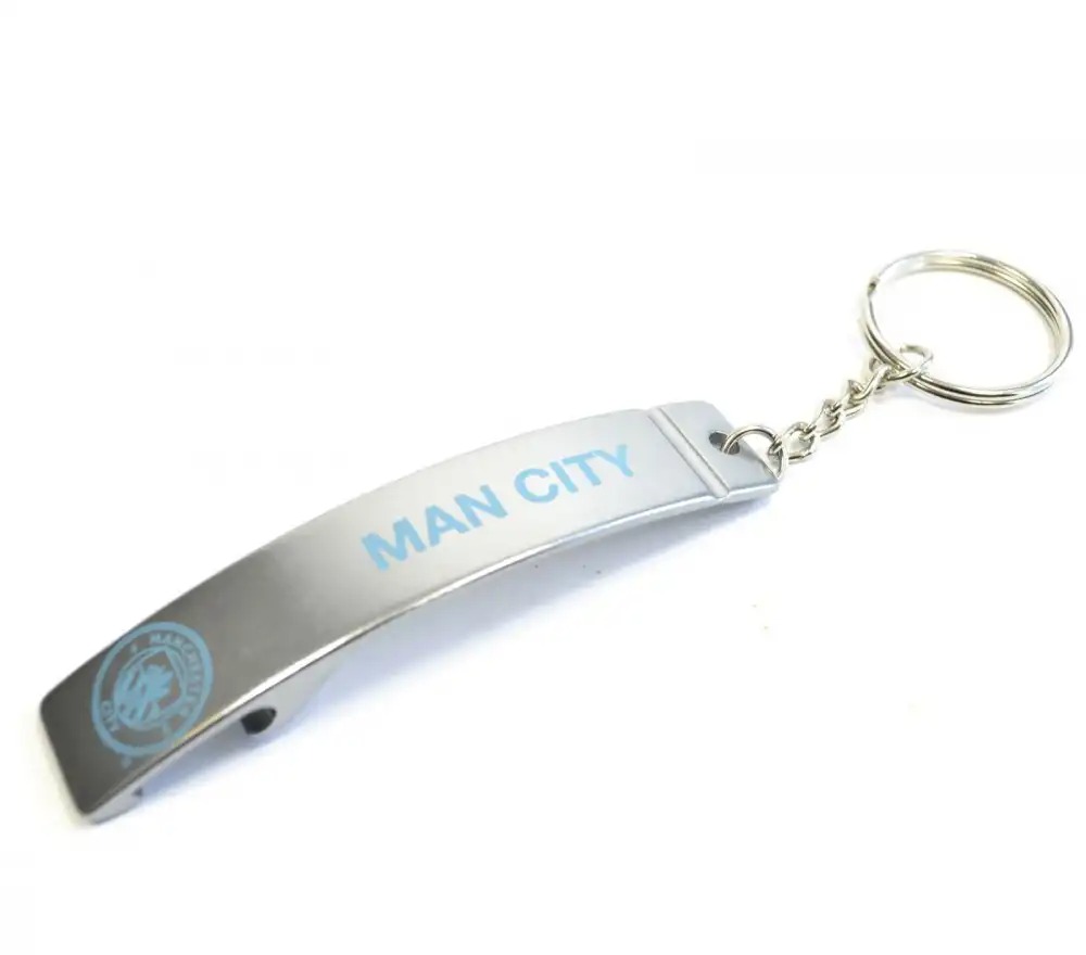 Manchester City FC: Logo - přívěsek s otvírákem