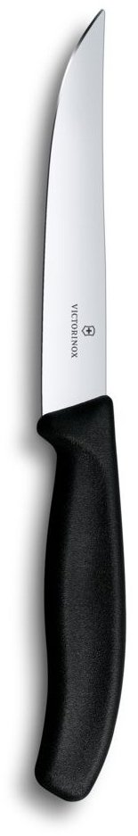 Victorinox Swiss Classic, steak knife, 12 cm, rovný, černý