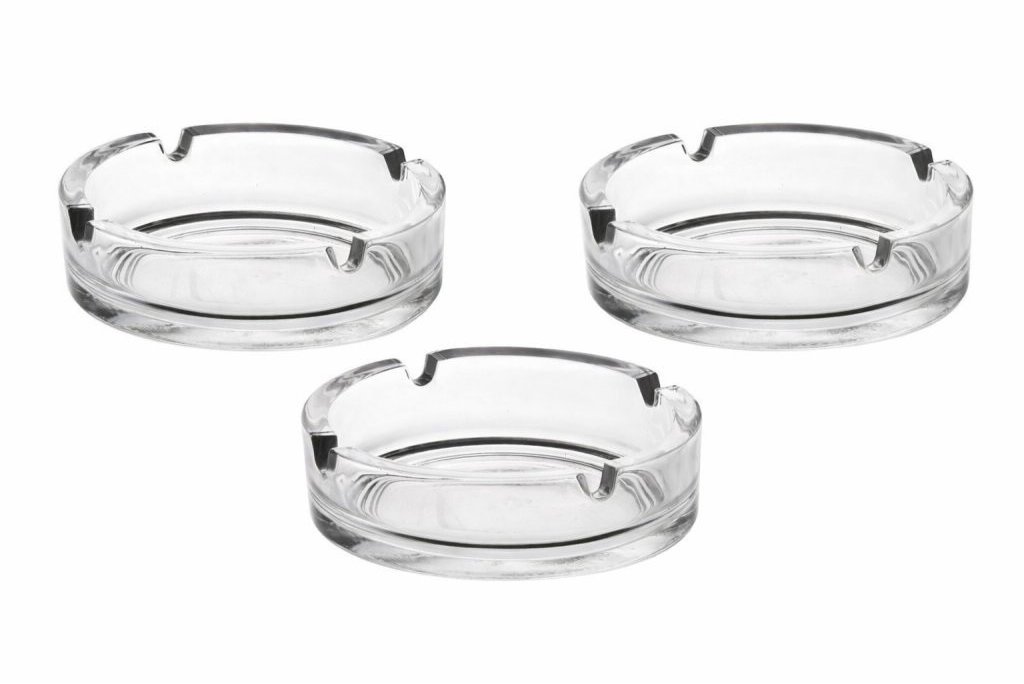 Glasmark Stolní popelník Klasik - sada 3 ks