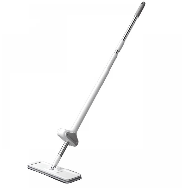 Verk 27464 Plochý mop s ruční ždímačkou 125 cm, bílý