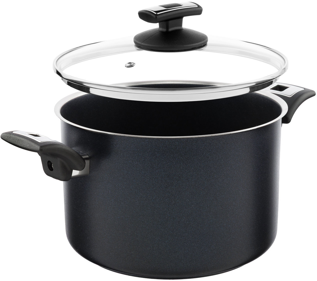 KOLIMAX COMFORT BLACK Hrnec s poklicí 22 cm 5,5 l