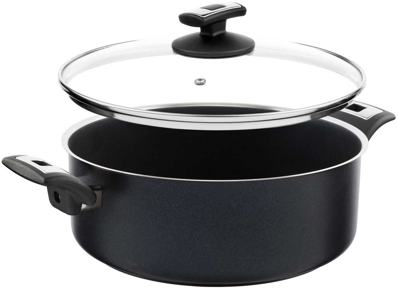 KOLIMAX COMFORT BLACK Rendlík s poklicí 26 cm 4,5 l
