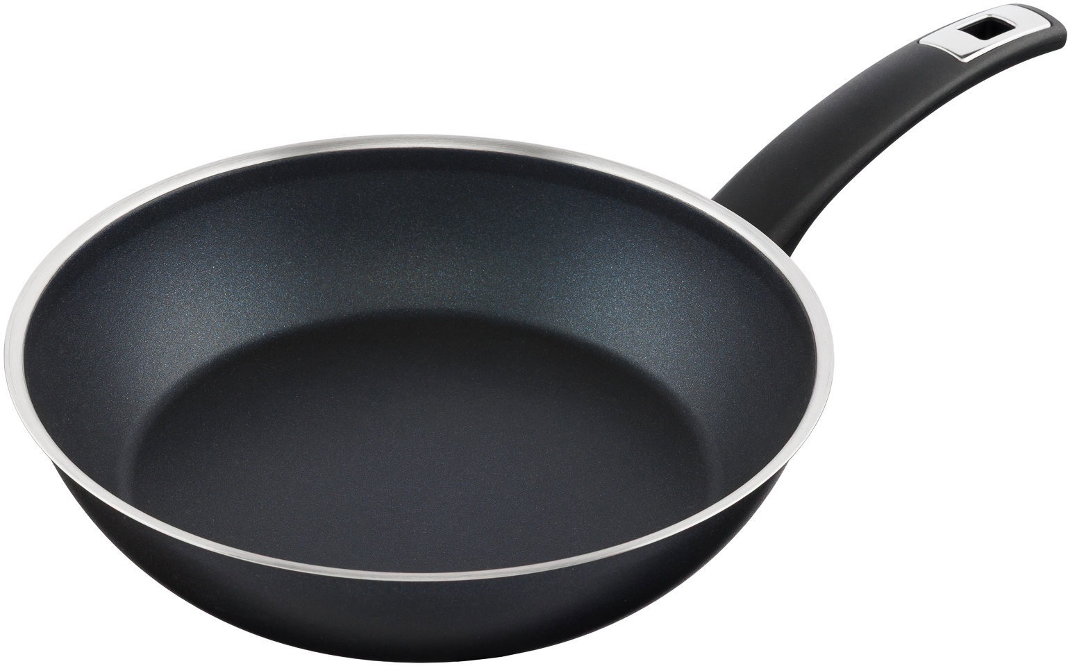 KOLIMAX COMFORT BLACK Pánev 26 cm s rukojetí, nízká