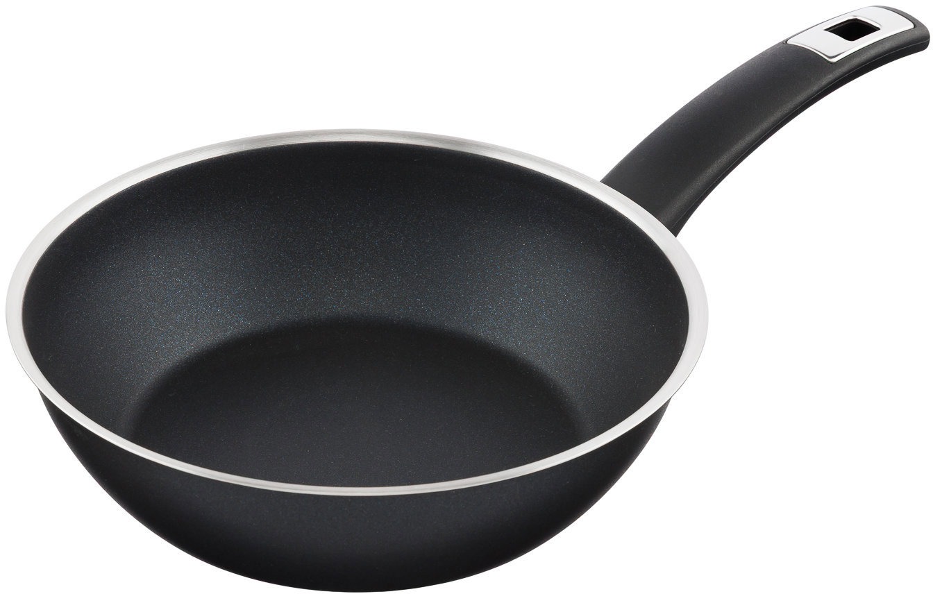 KOLIMAX COMFORT BLACK Pánev 22 cm s rukojetí, vysoká