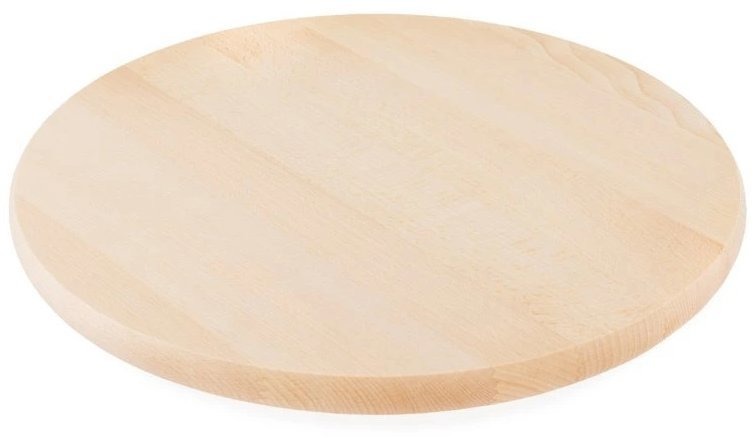 KOLIMAX Buková servírovací deska otočná, průměr 30 cm