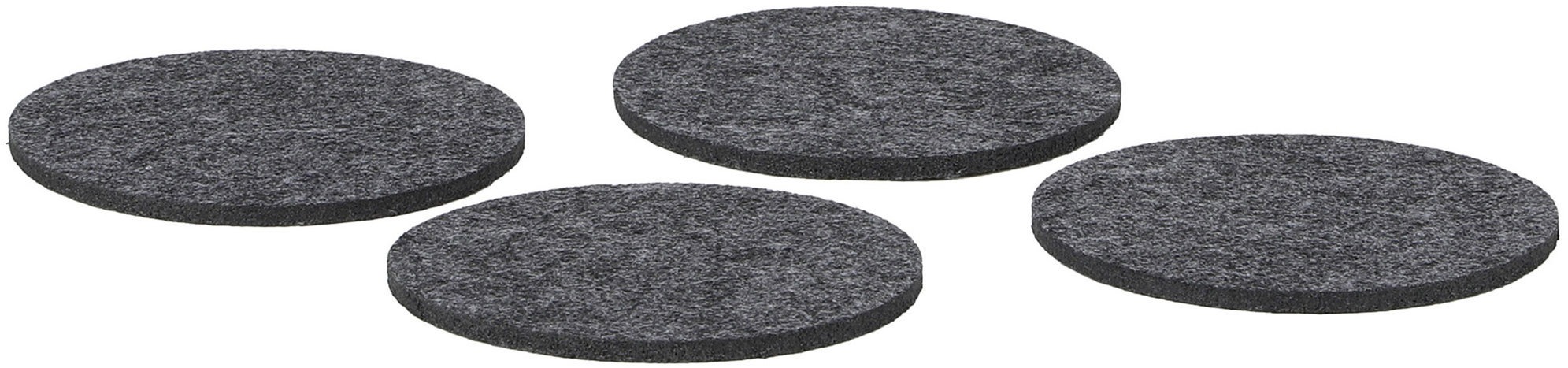 DOCHTMANN Podtácky 4 ks, průměr 10 cm, plsť