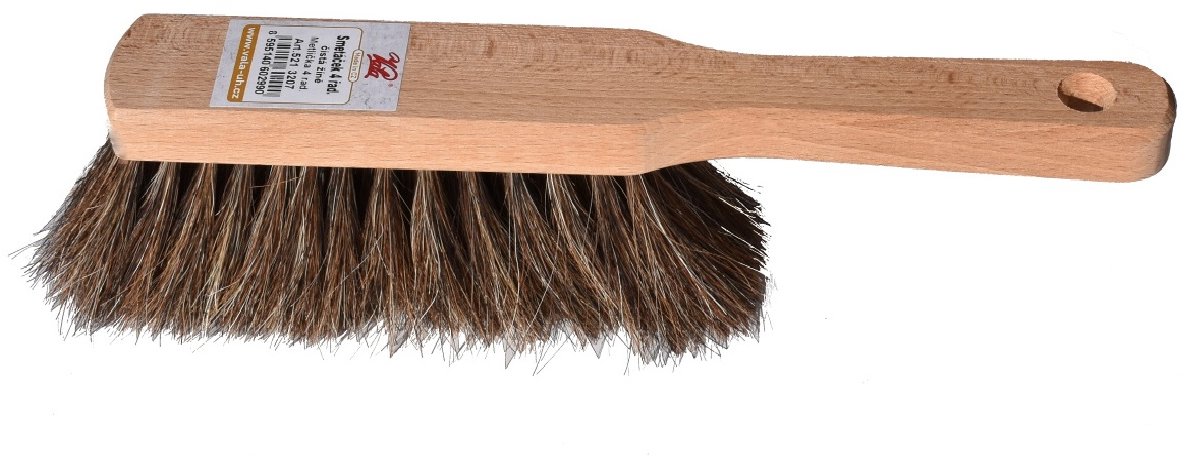 Vala Smetáček ruční, 4 řady, 100% koňské žíně