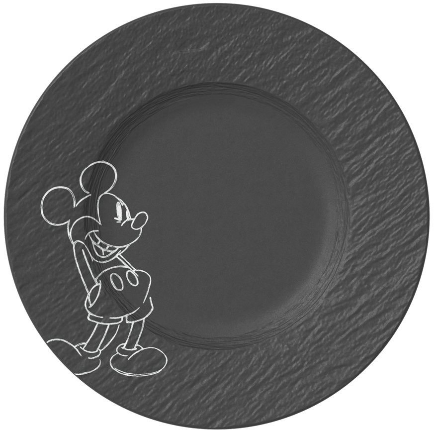 Villeroy & Boch Snídaňový talíř z kolekce Manufacture Rock – Mickey Mouse 22 cm