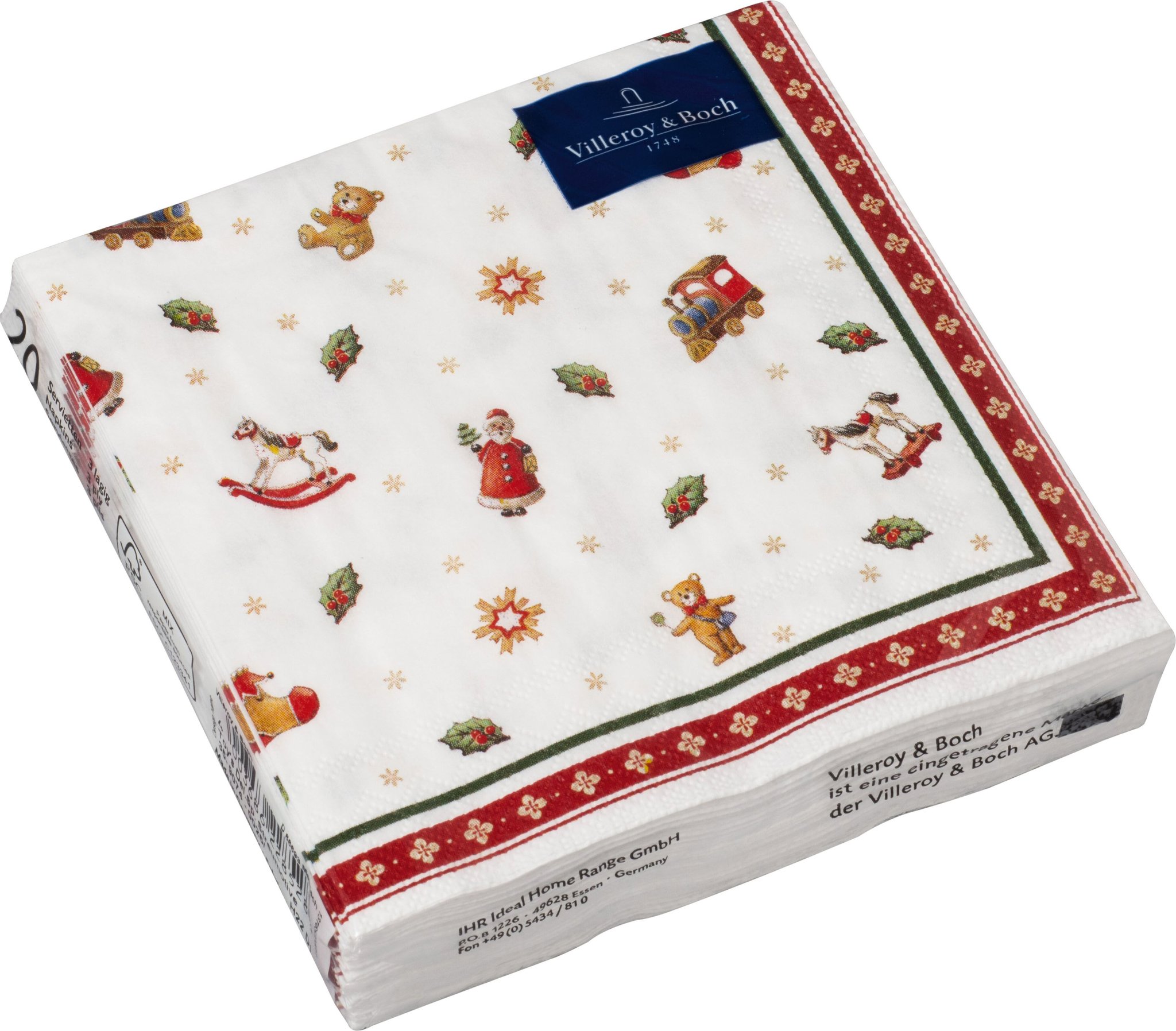 VILLEROY & BOCH Papírové koktejlové ubrousky z kolekce SANTA