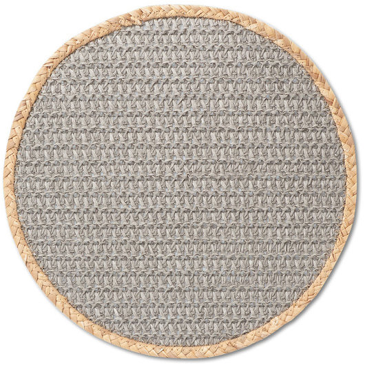 Zeller Prostírání Nature šedé, průměr 38 cm