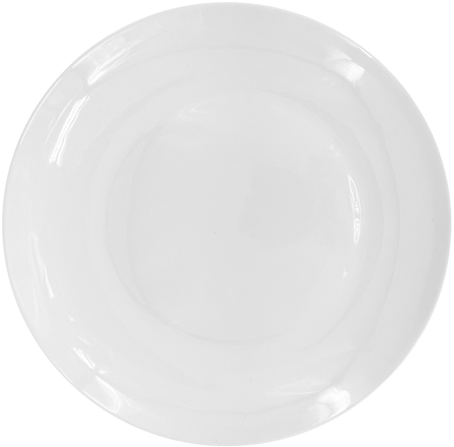 by inspire Porcelánový dezertní talíř Luna, průměr 20,5cm, bílý