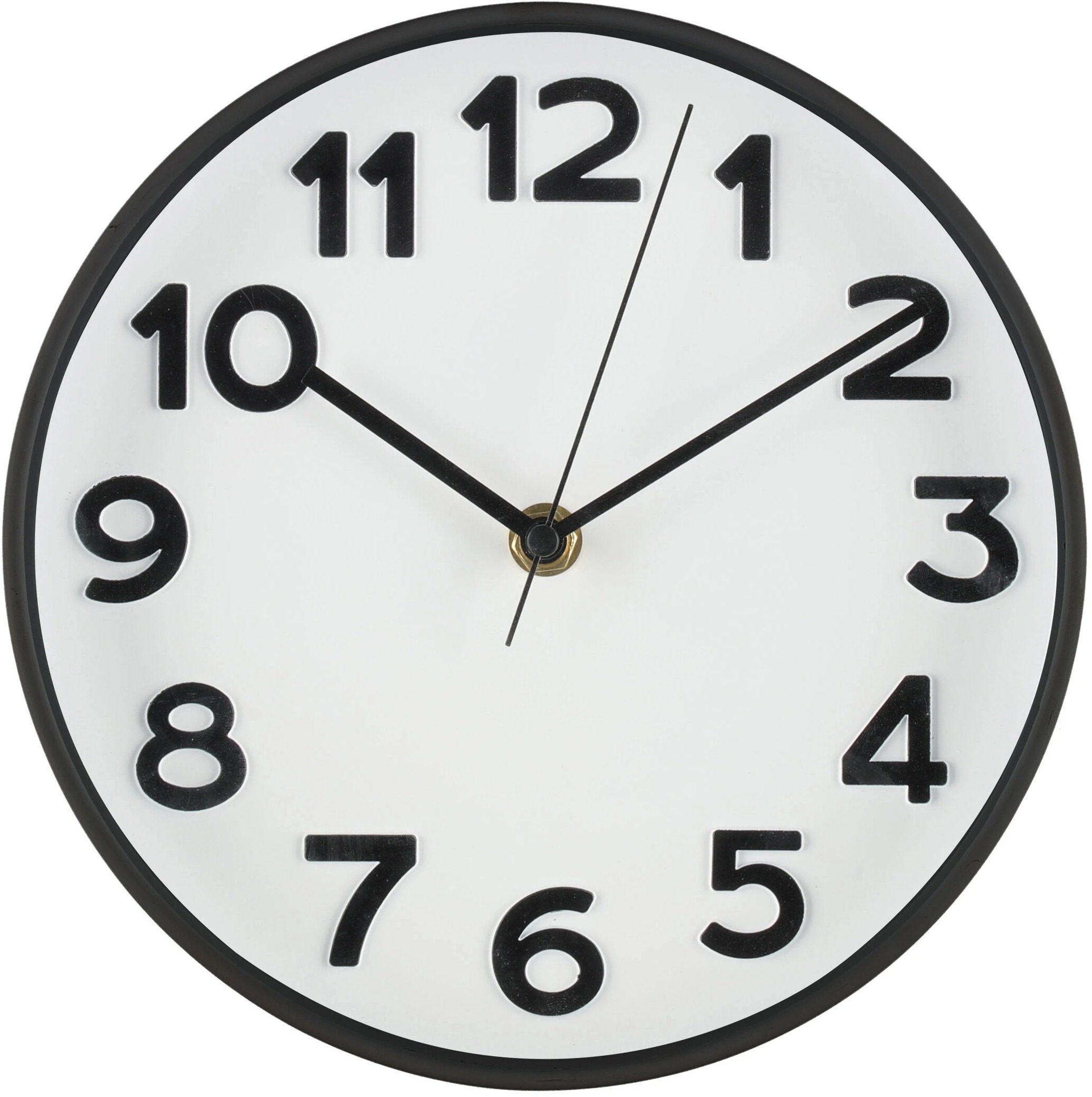 4Living Nástěnné hodiny s velkými číslicemi, průměr 20 cm, ORA