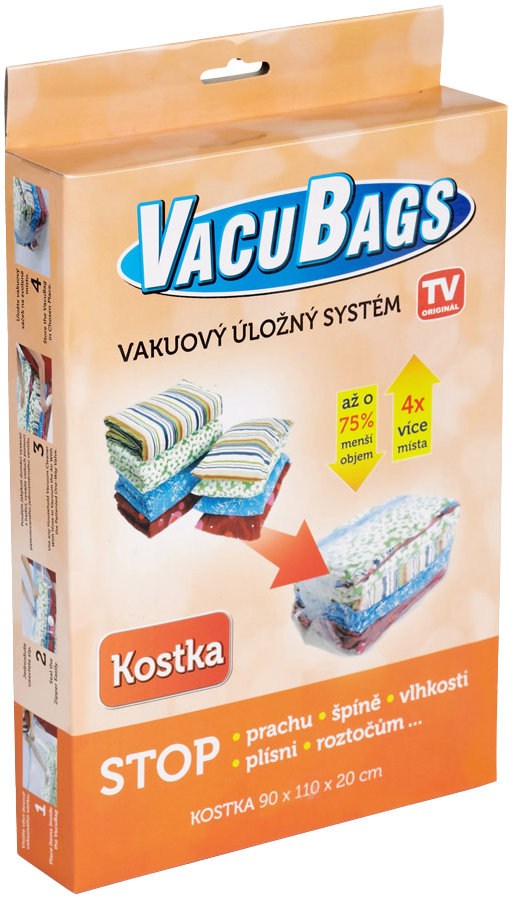 HomeLife Vacu bag kostka