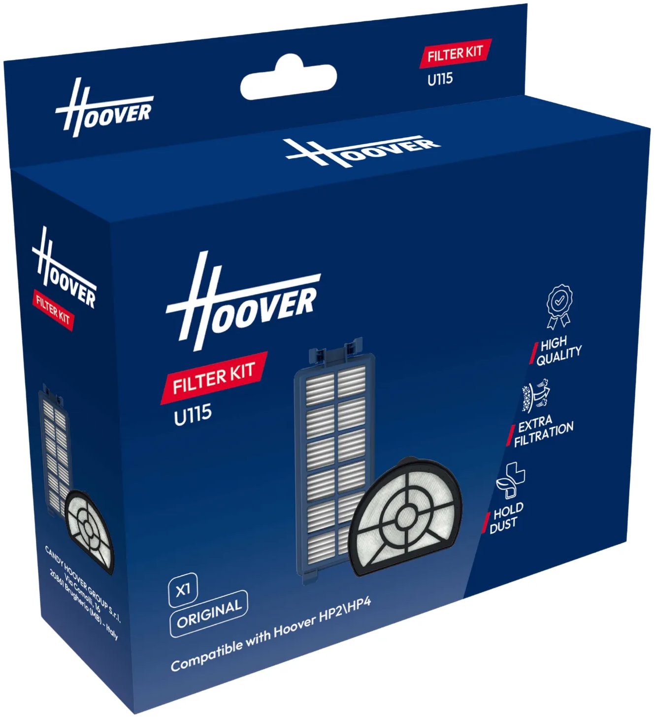 HOOVER U115 Sada předmotorový a výstupní filtr