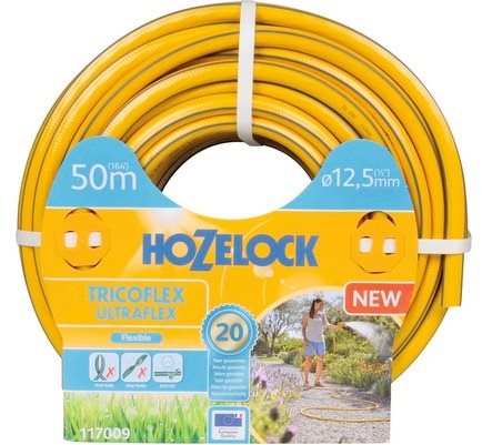 HOZELOCK Hadice zahradní Tricoflex Ultraflex 1/2", šedo/žlutá - délka 50 m