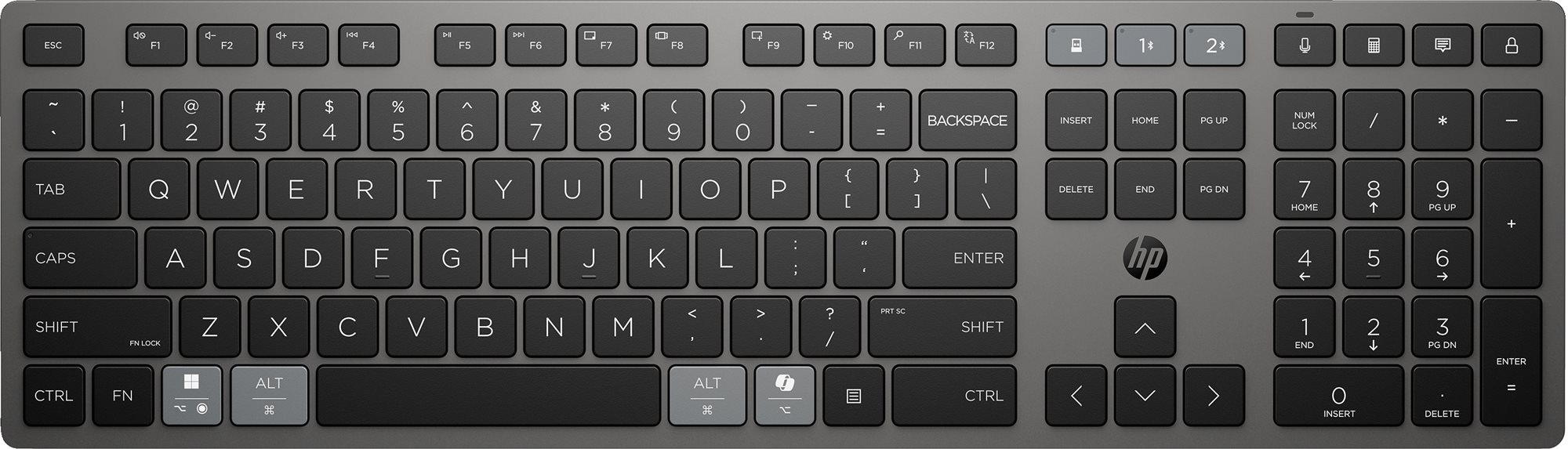 HP 725 Capacitor Wireless Keyboard - CZ/SK