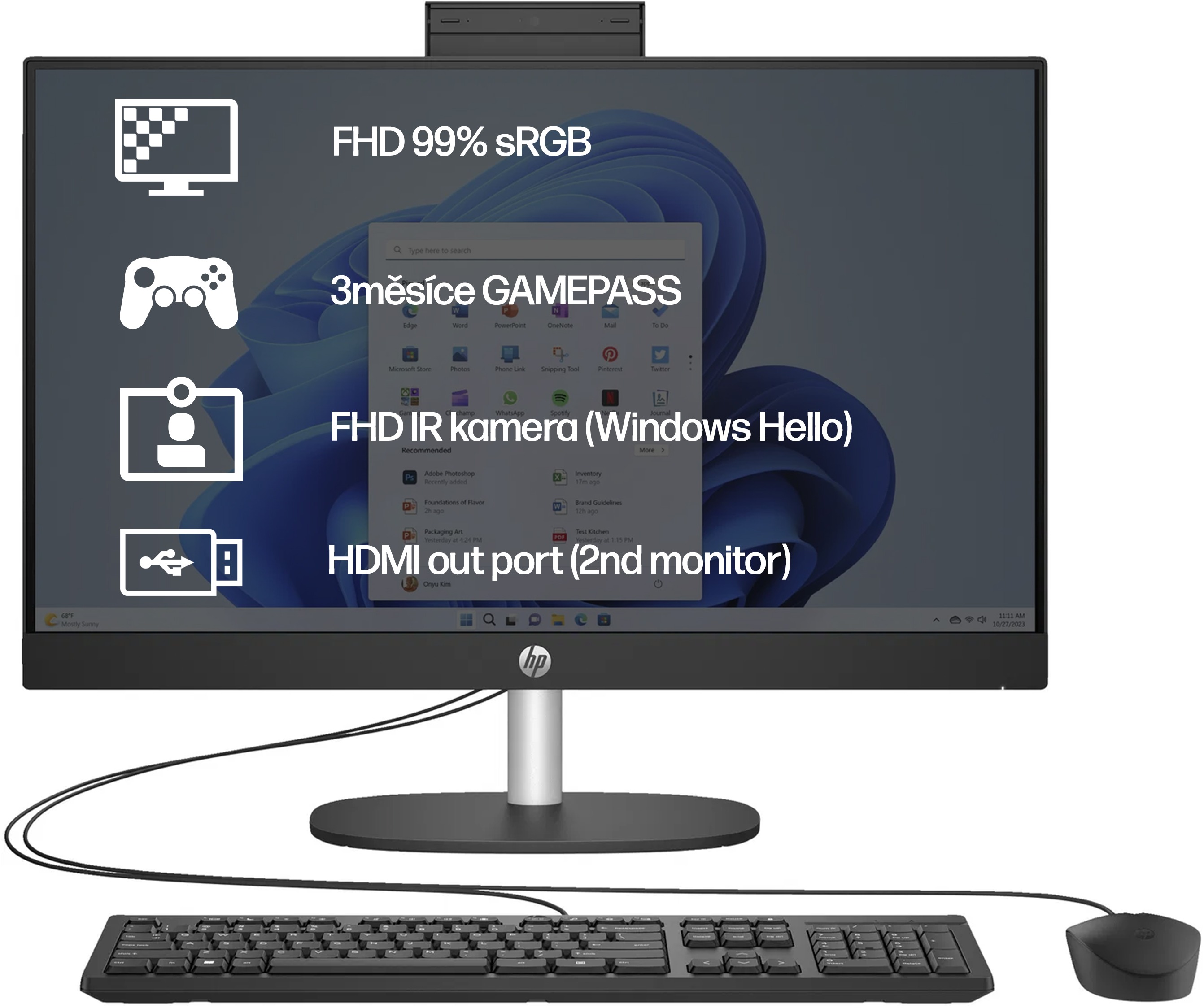 HP 24-cr0900nc Black
