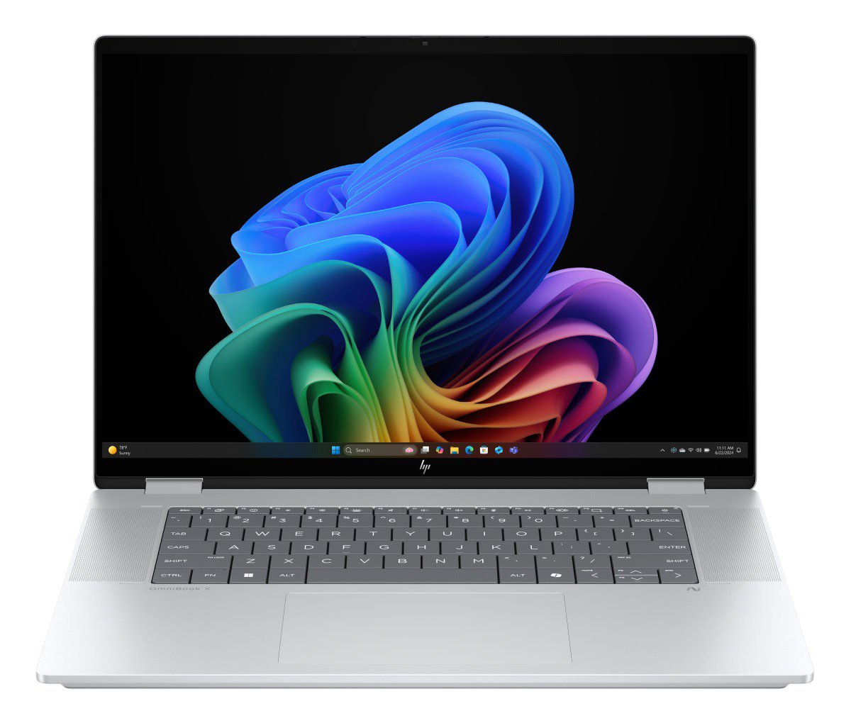 HP OmniBook X Flip AI 16-as0433nc Glacier Silver