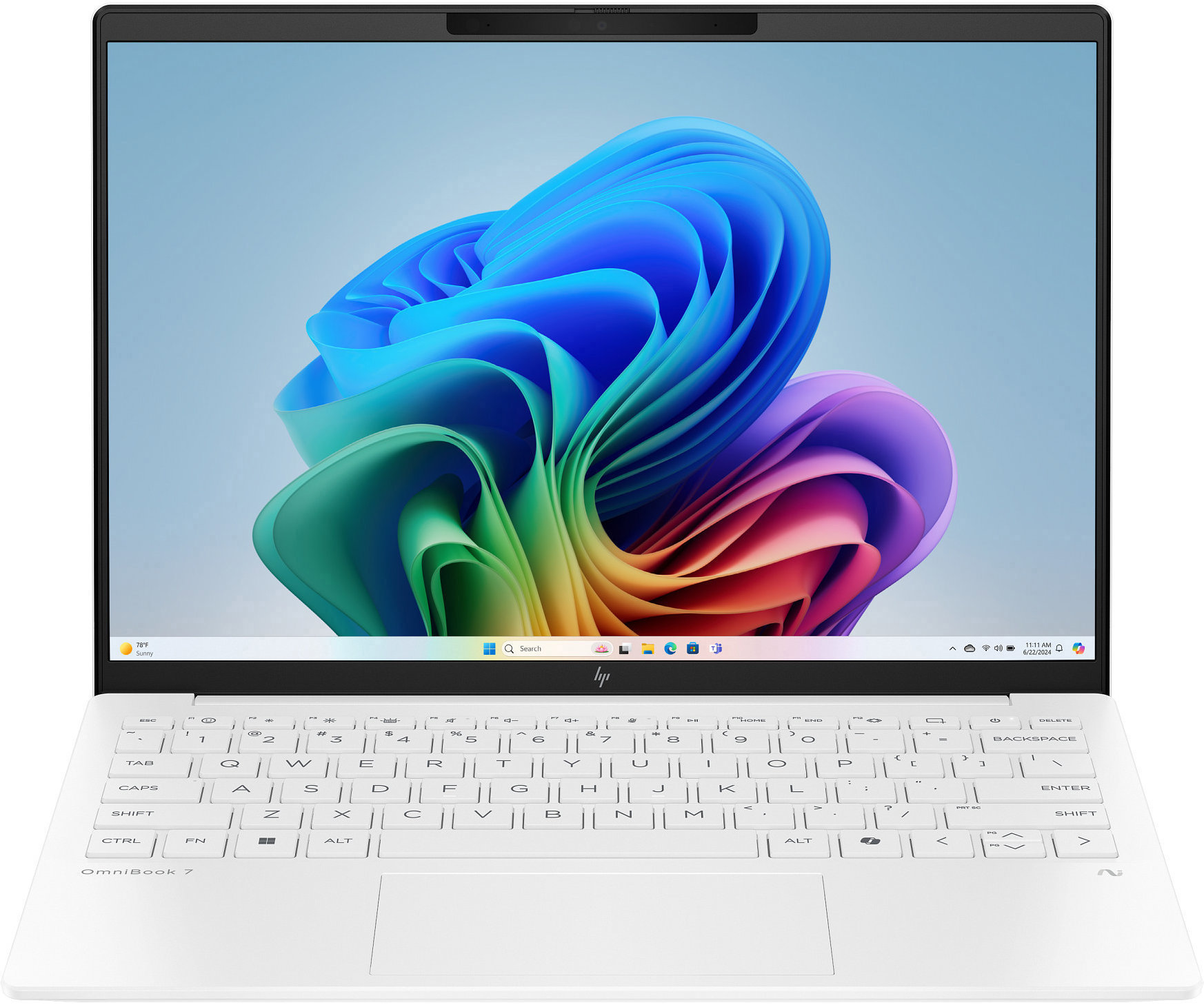 HP OmniBook 7 Aero AI 13-bg1433nc Ceramic White