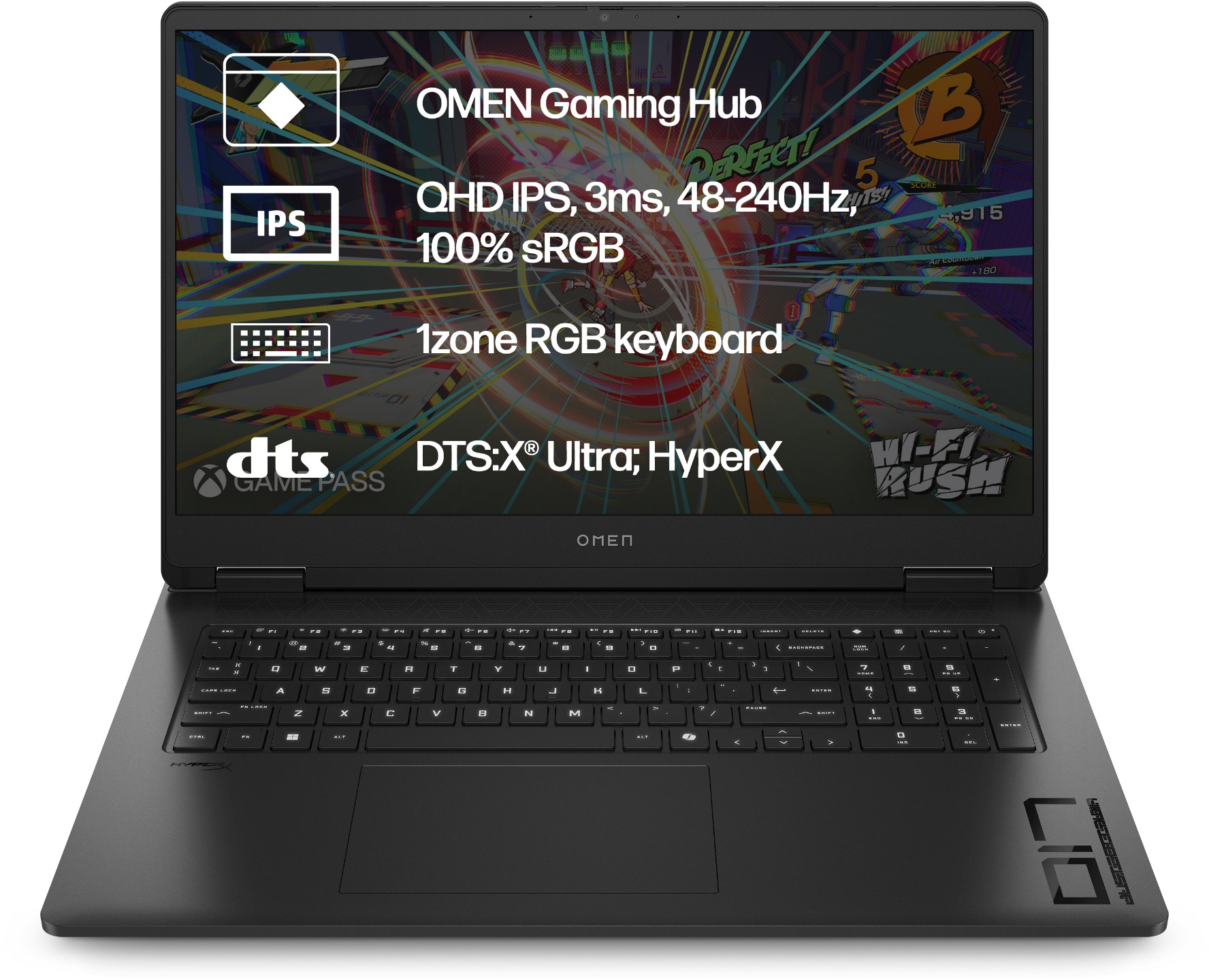 OMEN 17-db1433nc Shadow Black - Nejlepší herní notebook od HP