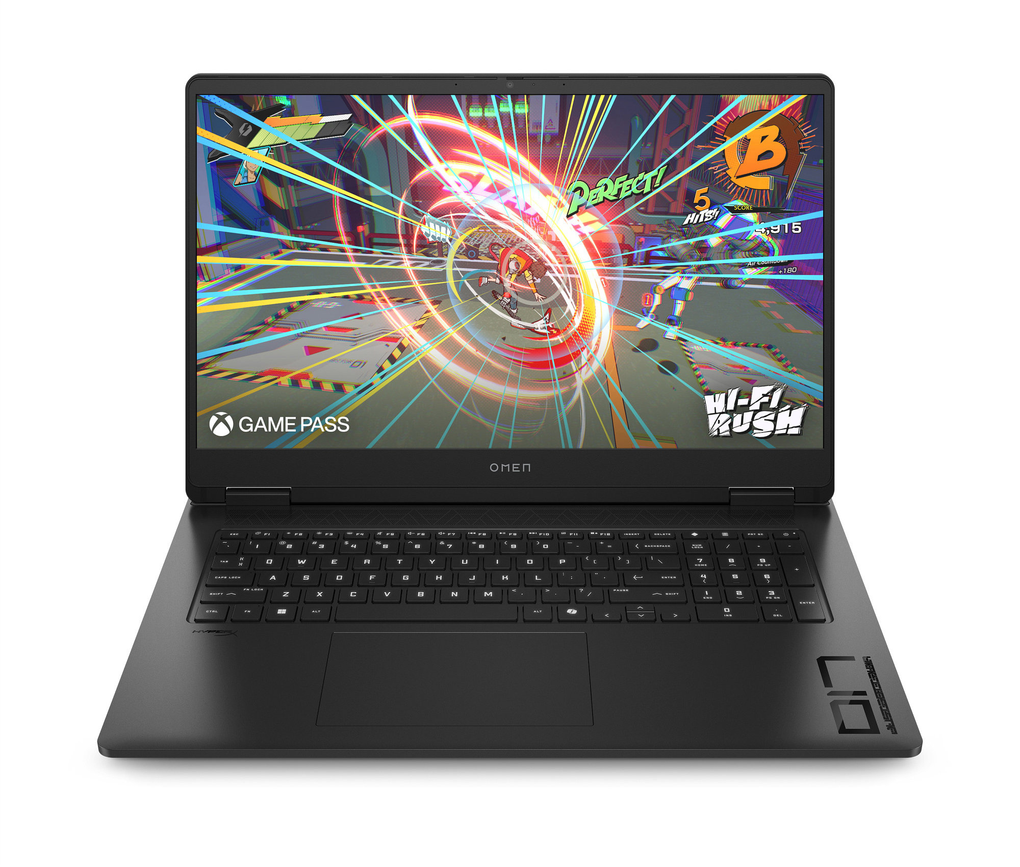 HP OMEN 17-db1900nc Shadow Black - výkonný herní notebook