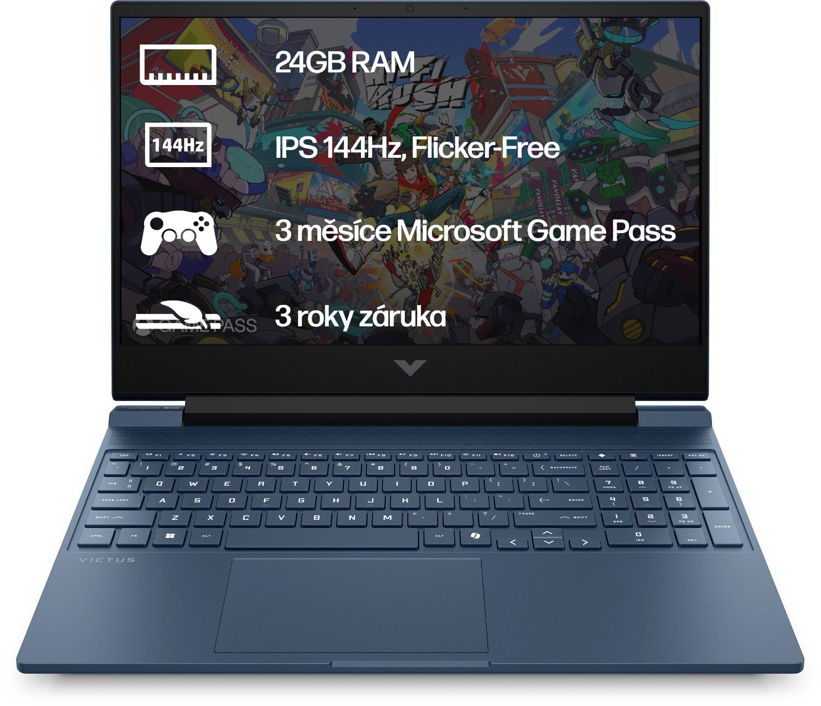 Notebook VICTUS by HP 15-fa2001nc Performance Blue