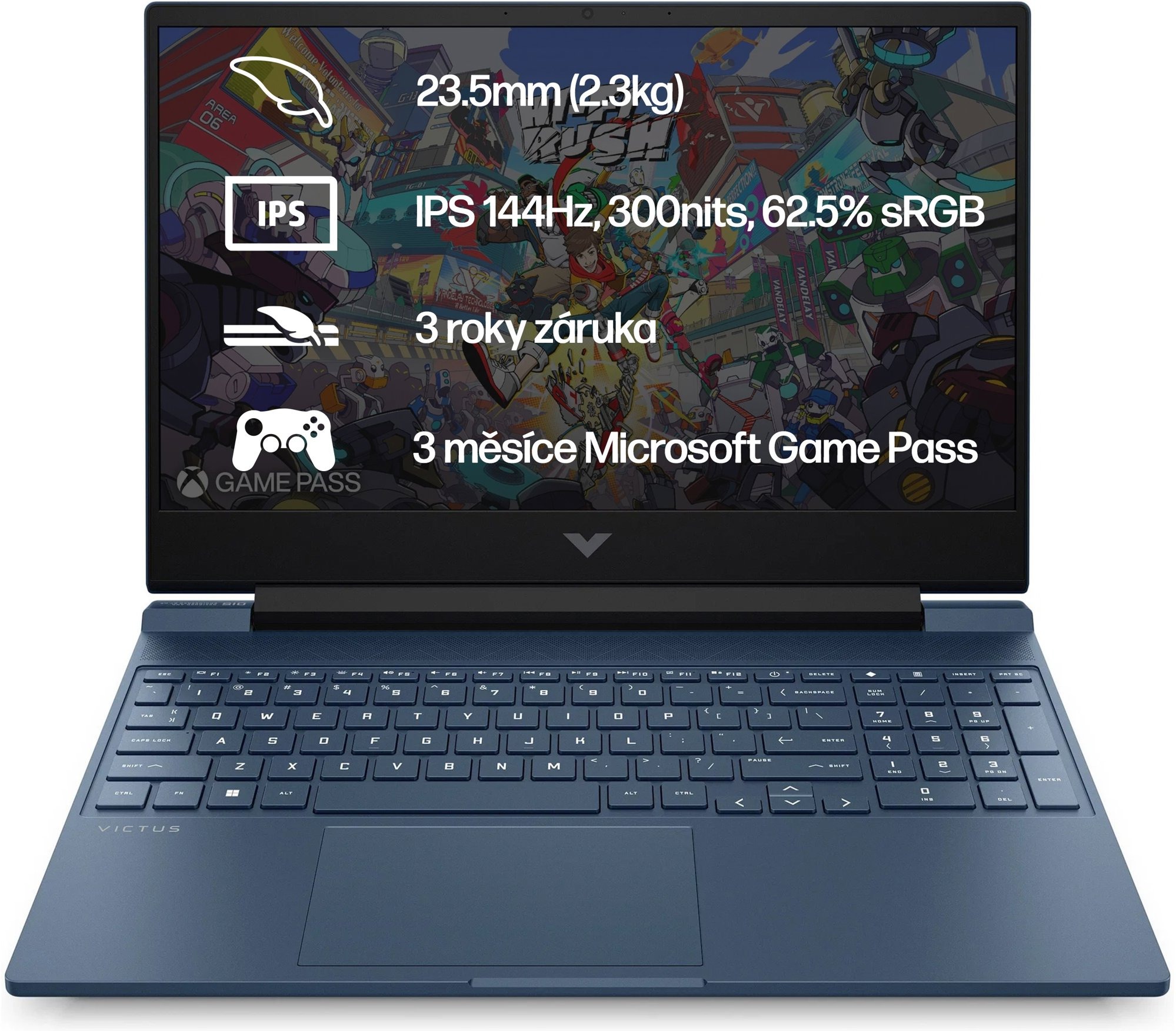 Notebook VICTUS by HP 15-fb3956nc Performance Blue