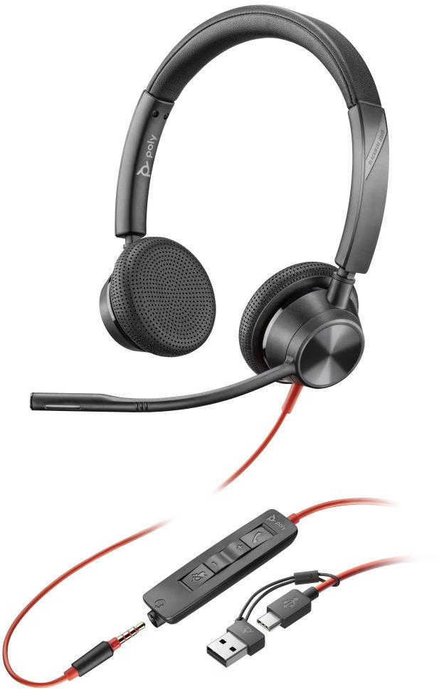 HP Poly BW 3325 USB-C HS+3.5mmP+USB-C/A