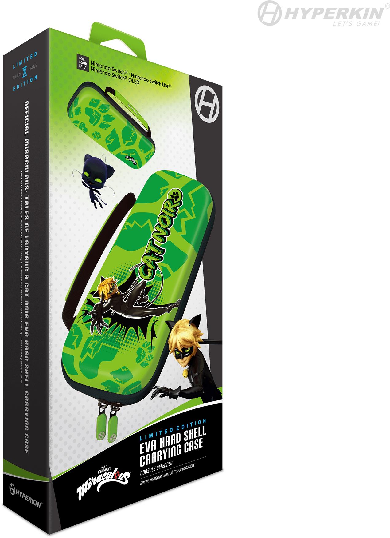 Hyperkin Miraculous EVA Hard Shell Carrying Case for Nintendo Switch/Switch OLED/Switch Lite (Cat No