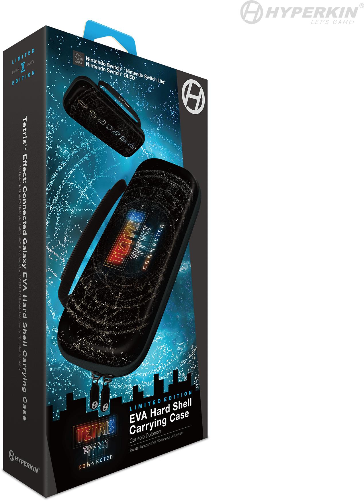 Hyperkin Tetris EVA Hard Shell Carrying Case for Nintendo Switch/Switch OLED/Switch Lite (Tetris Eff