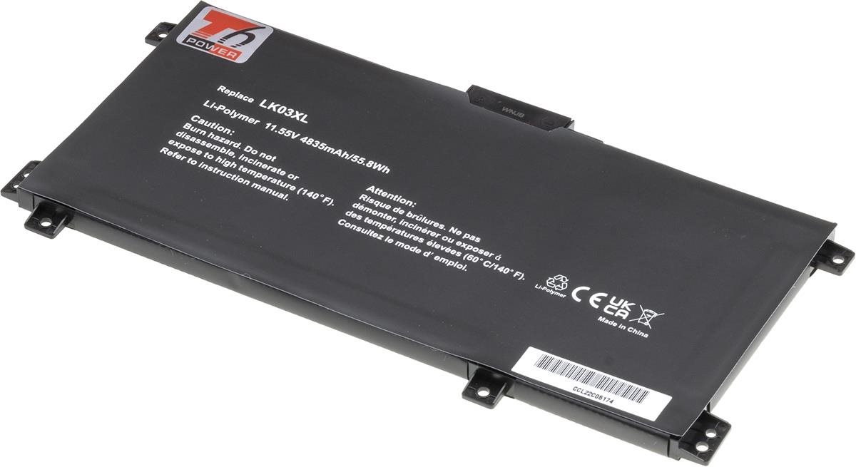 T6 Power pro HP L09281-855, Li-Poly, 4835 mAh (55 Wh), 11,55 V