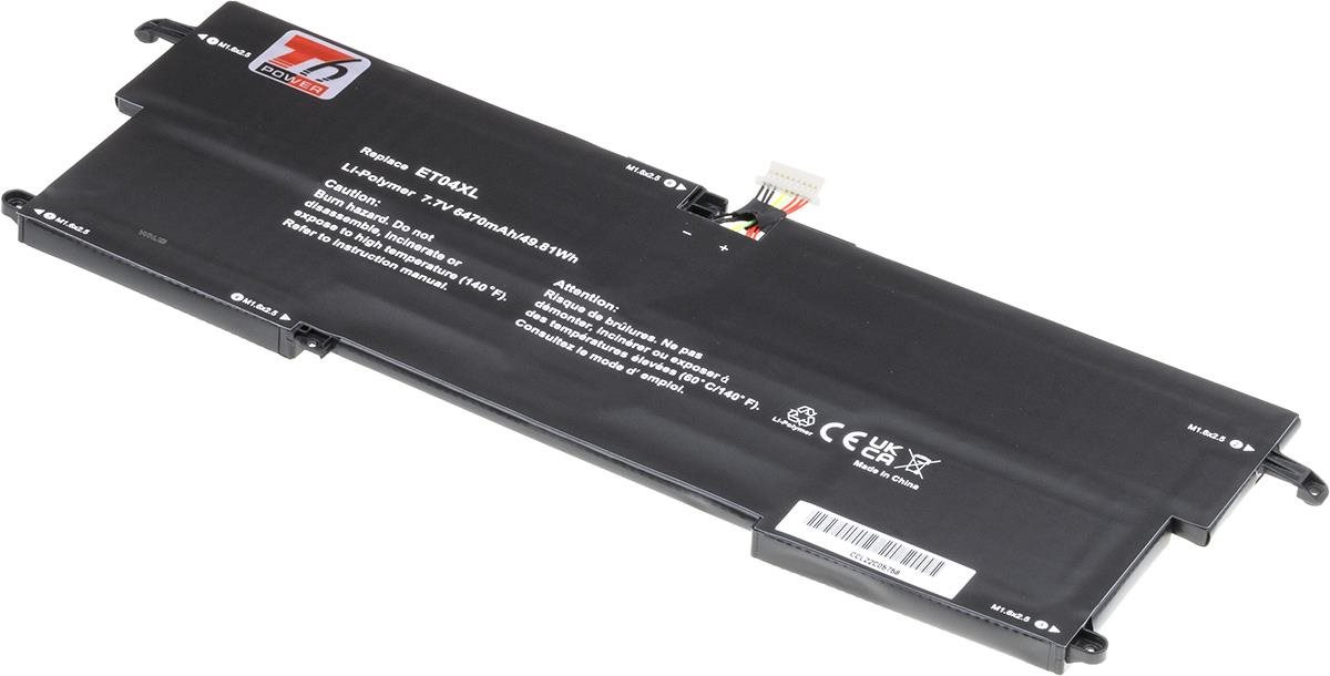 T6 Power pro HP 915191-855, Li-Poly, 6470 mAh (49,8 Wh), 7,7 V