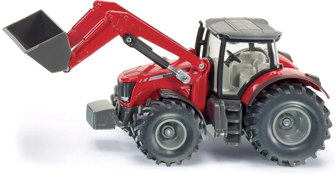 Siku Farmer - Traktor Massey Ferguson s předním nakladačem