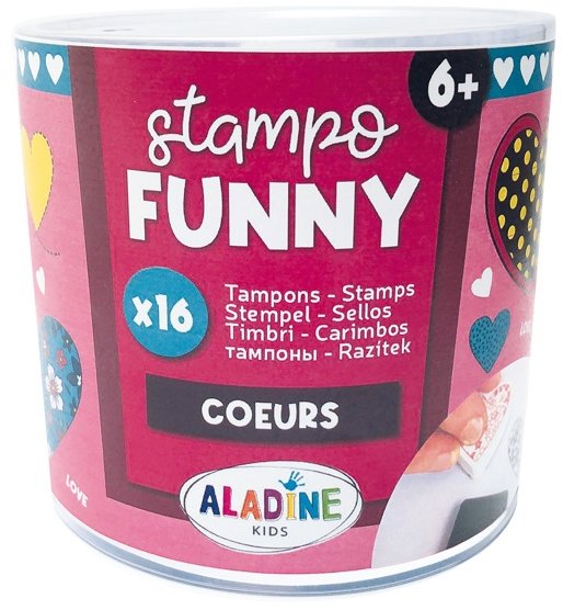 Aladine Dětská razítka Srdíčka