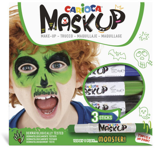 CARIOCA Mask Up Monsters 3 ks