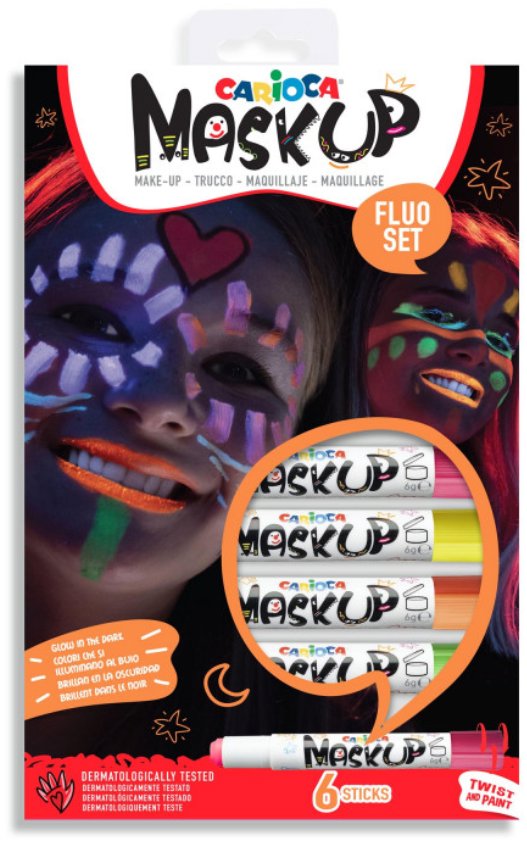 CARIOCA Mask Up Neon 6 ks