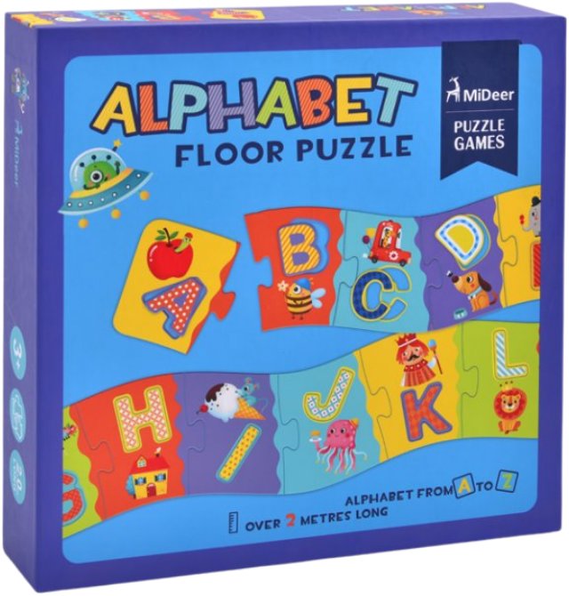 Mideer Abeceda puzzle 52 dílků