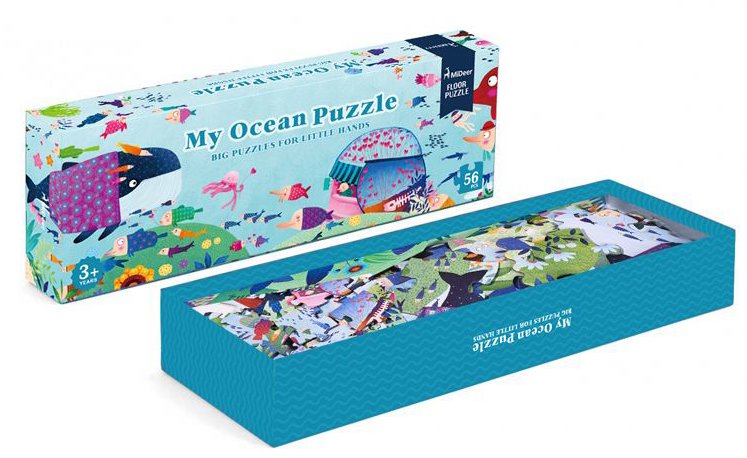 Mideer Můj velký svět Oceánu puzzle 56 dílků