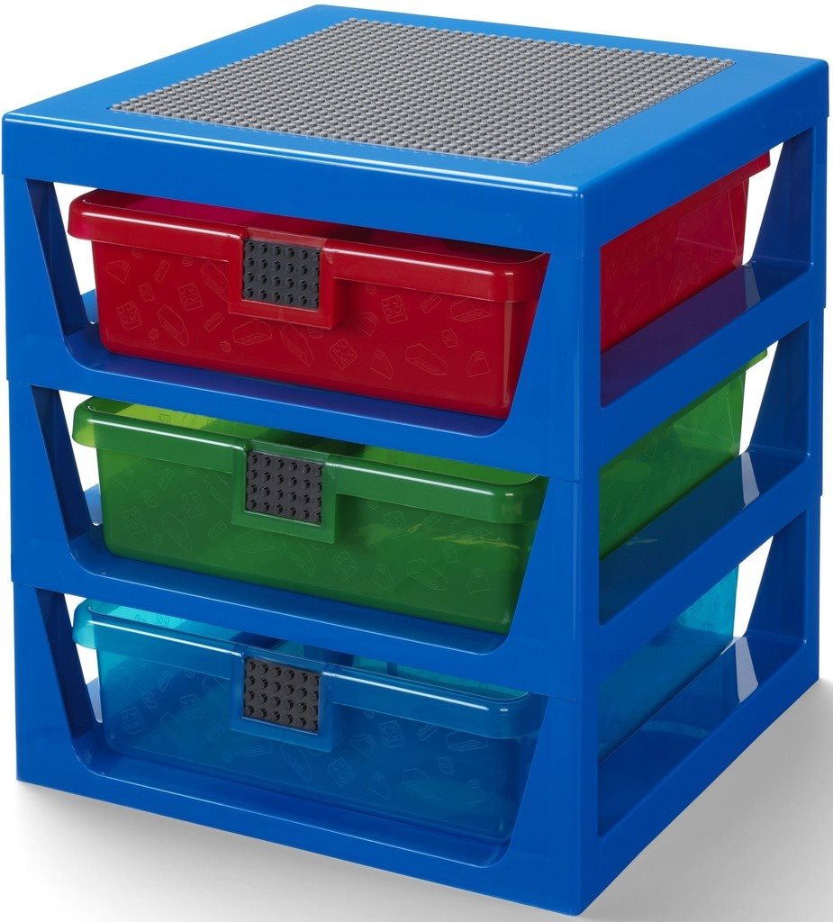 LEGO organizér se třemi zásuvkami