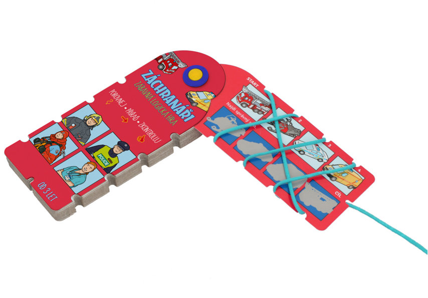 EFKO Chytrý provázek Záchranáři - výuková hra