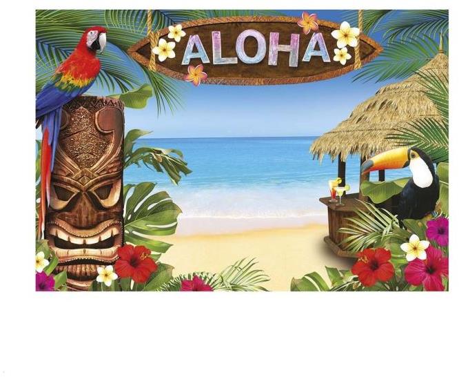 GUIRCA Banner hawaii havaj aloha 220 × 150 cm
