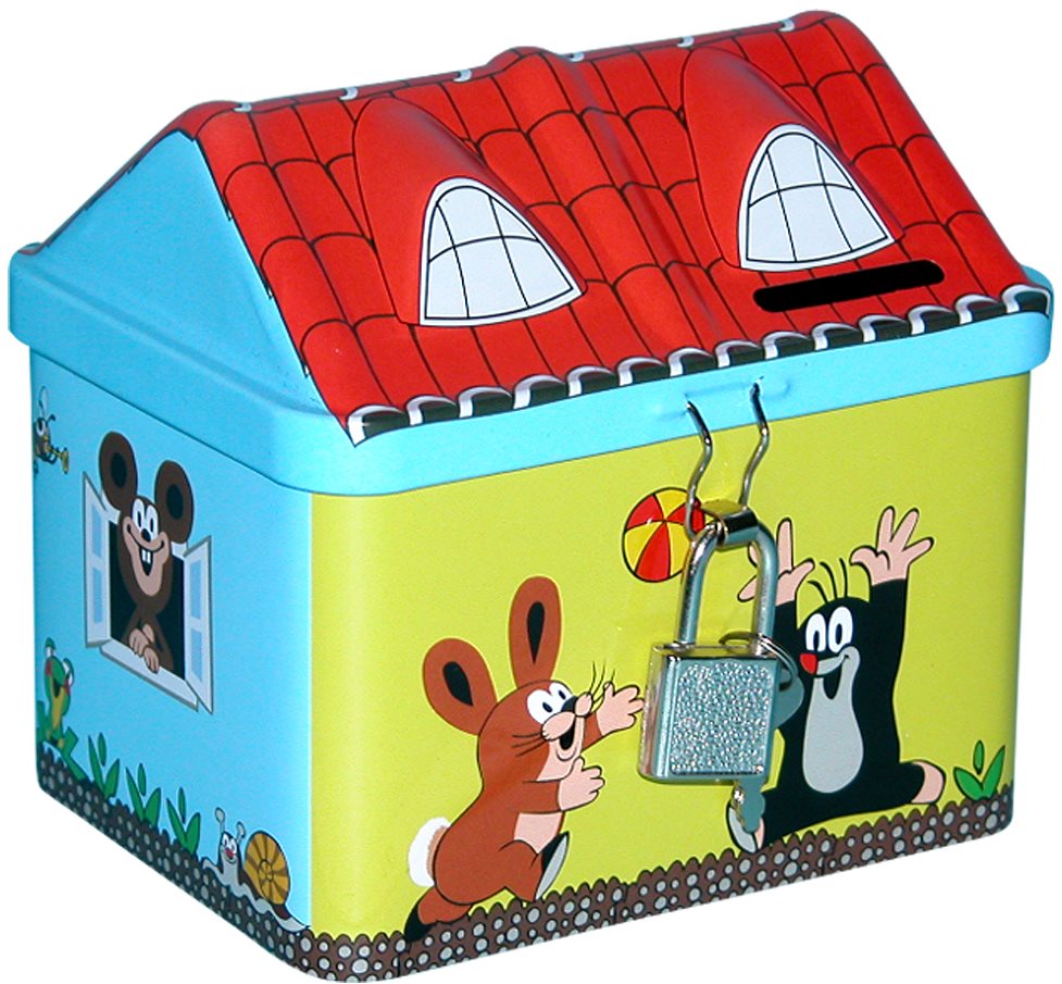 Krteček Pokladnička střední