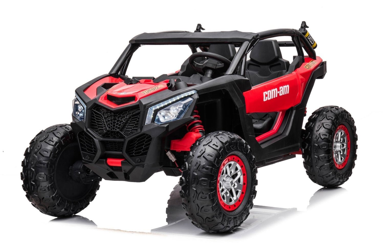 Mamido Buggy Turbo 24 V 4 × 200 W červené