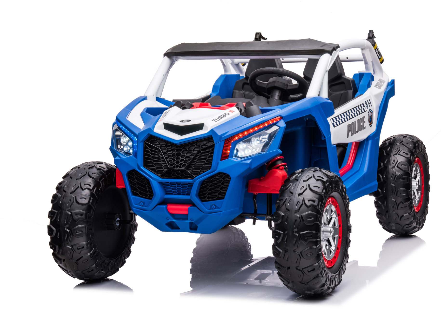 Mamido Buggy Turbo 24 V 4 × 200 W modré